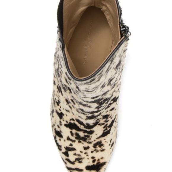 Halston Heritage Val Calf Hair Pointed Toe Boot 9 - Picture 4 of 4